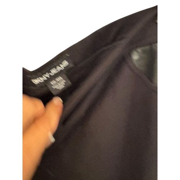 DKNY black pants (jean like/stretch pants) size xxl - Picture 3 of 4